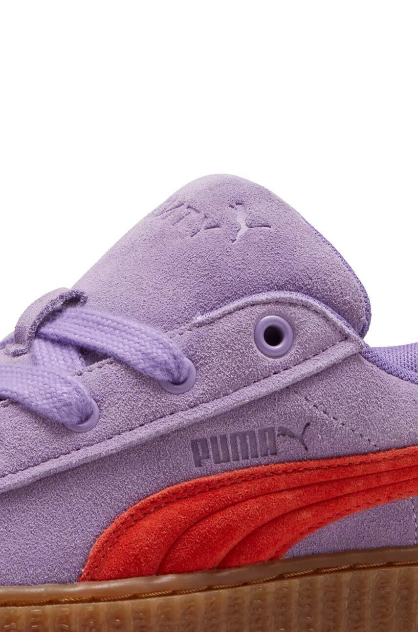 Puma Semišové tenisky Fenty x fialová farba - Pepit.sk