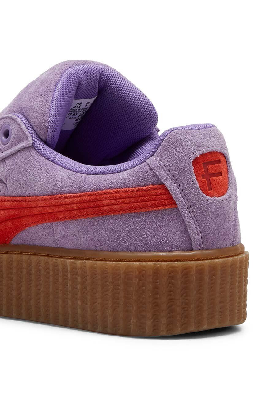 Puma Semišové tenisky Fenty x fialová farba - Pepit.sk