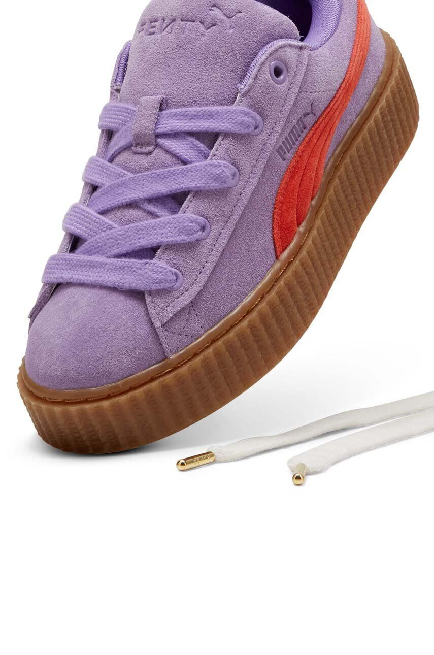 Puma Semišové tenisky Fenty x fialová farba - Pepit.sk