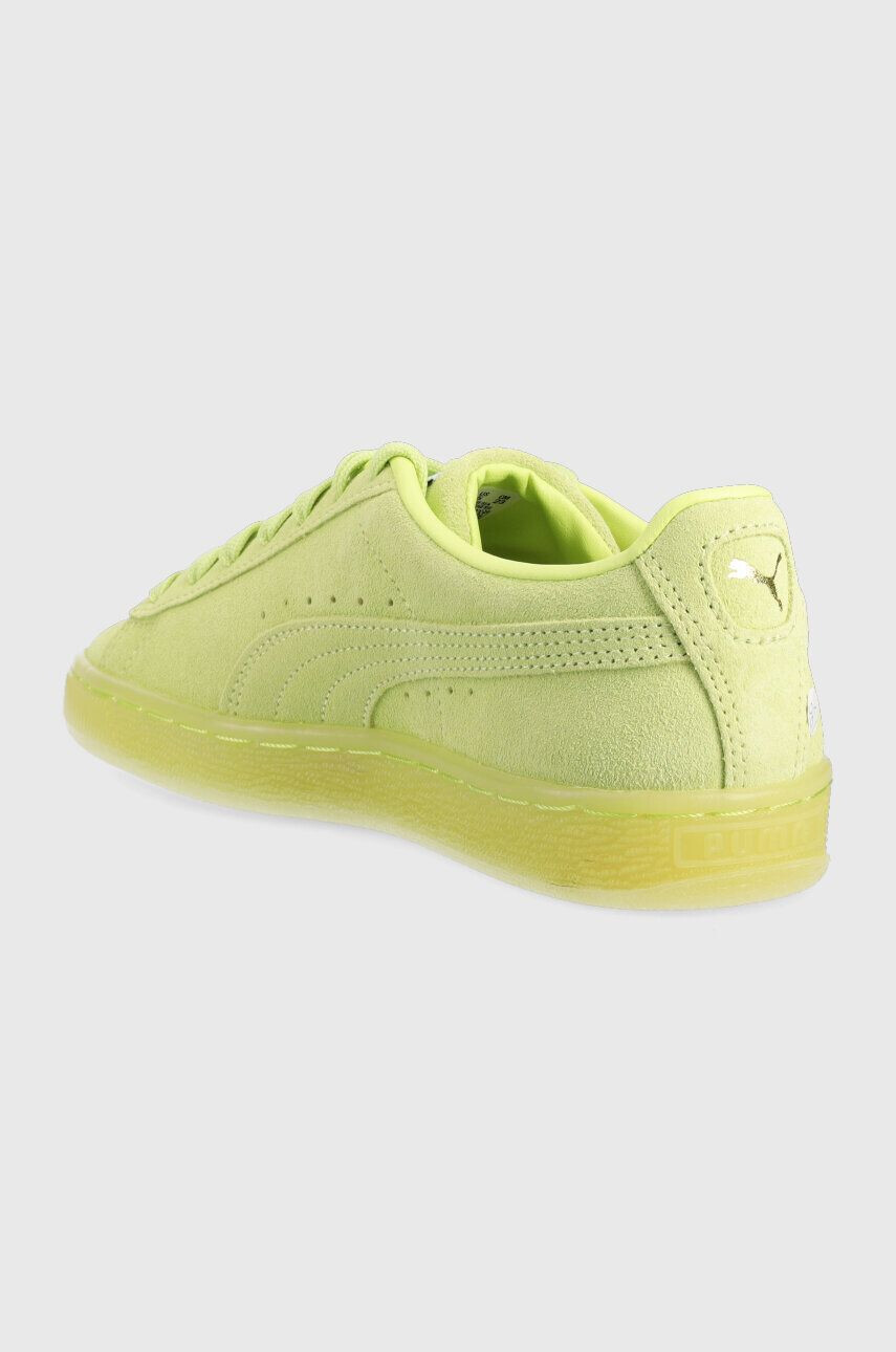 Puma Semišové tenisky Suede Classic XXI zelená farba 374915 - Pepit.sk