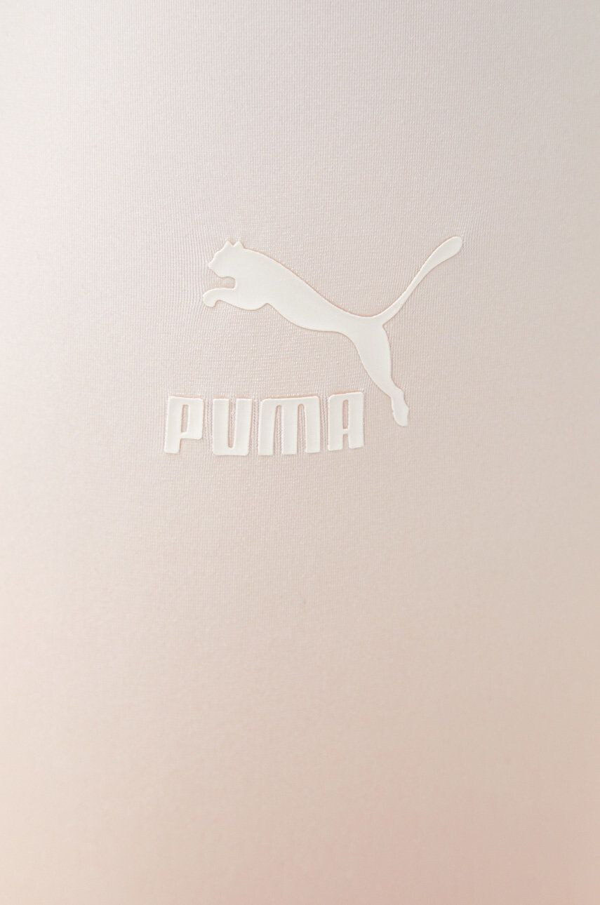 Puma Šortky 84834701 dámske čierna farba s potlačou stredne vysoký pás - Pepit.sk