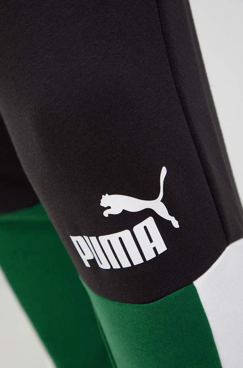 Puma Tepláky pánske čierna farba s potlačou - Pepit.sk