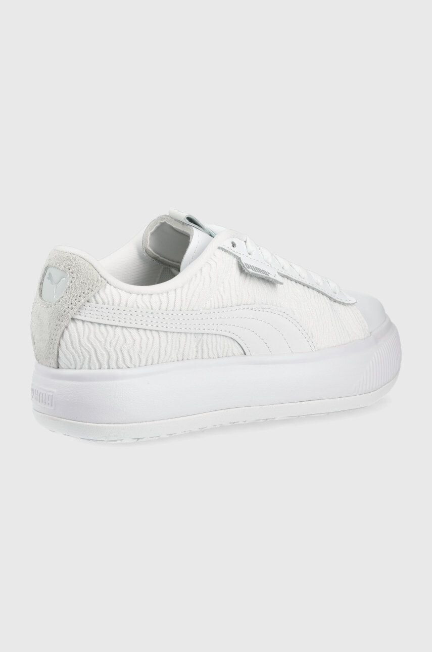 Puma Topánky Suede Mayu St Wns 383273 biela farba - Pepit.sk