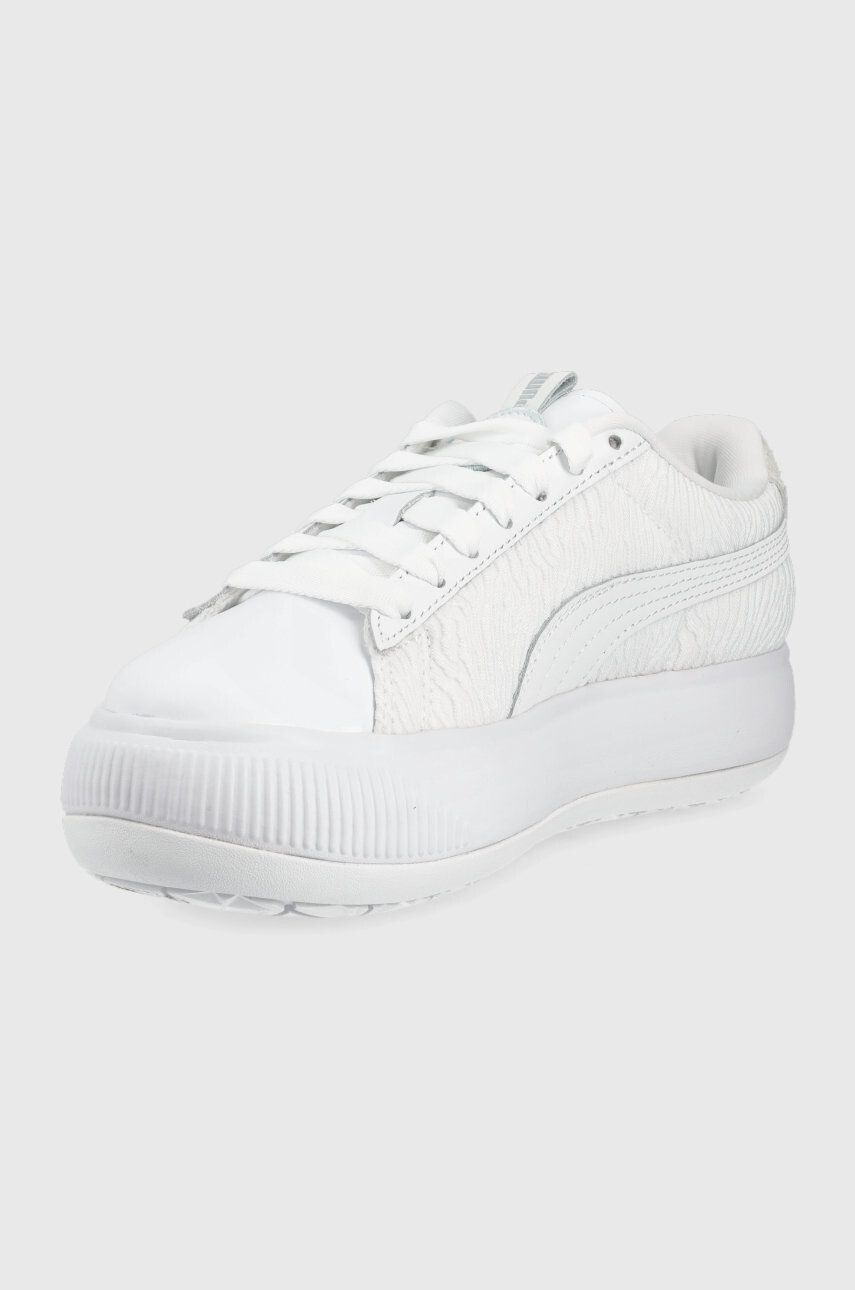 Puma Topánky Suede Mayu St Wns 383273 biela farba - Pepit.sk