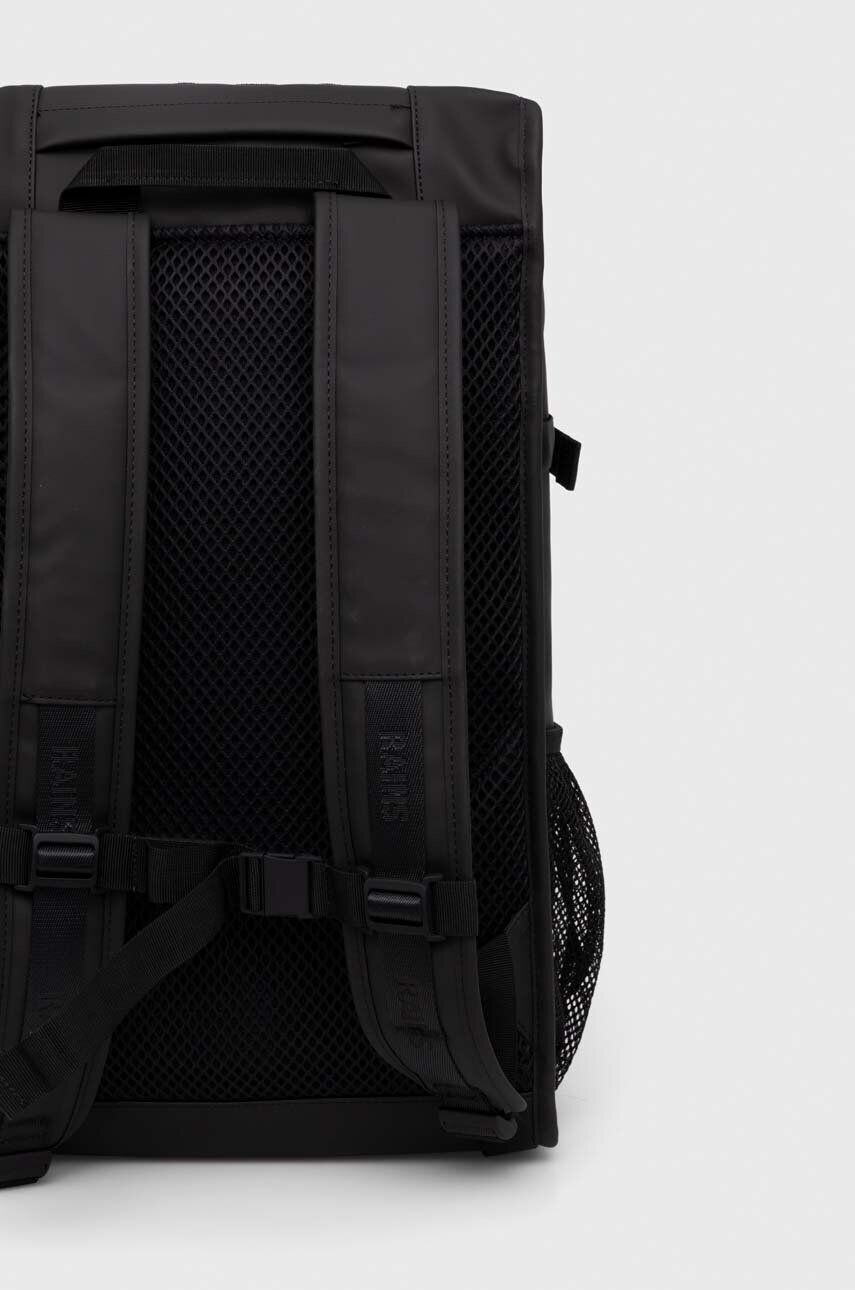 Rains Ruksak 14340 Backpacks čierna farba veľký jednofarebný - Pepit.sk