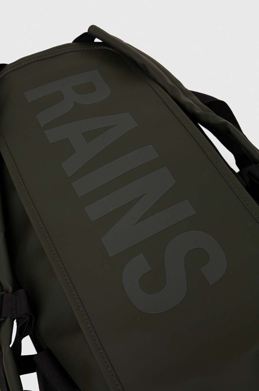 Rains Taška 13480 Duffel Bags zelená farba - Pepit.sk