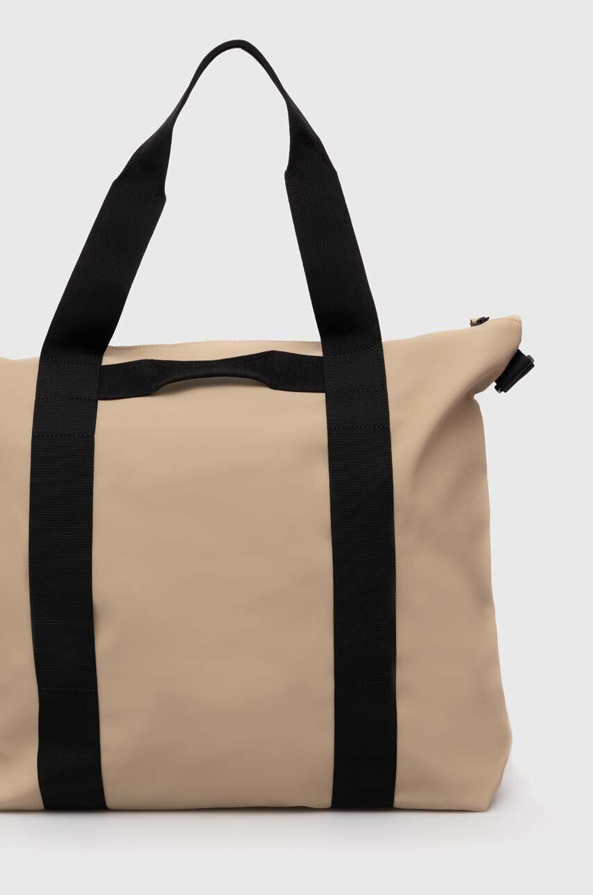 Rains Taška 14150 Tote Bags béžová farba - Pepit.sk