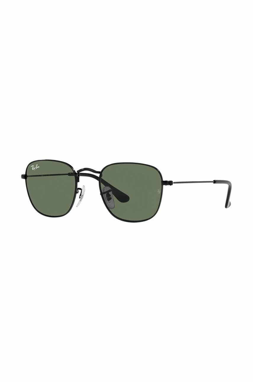 Ray-Ban Detské slnečné okuliare Frank Kids zelená farba 0RJ9557S - Pepit.sk