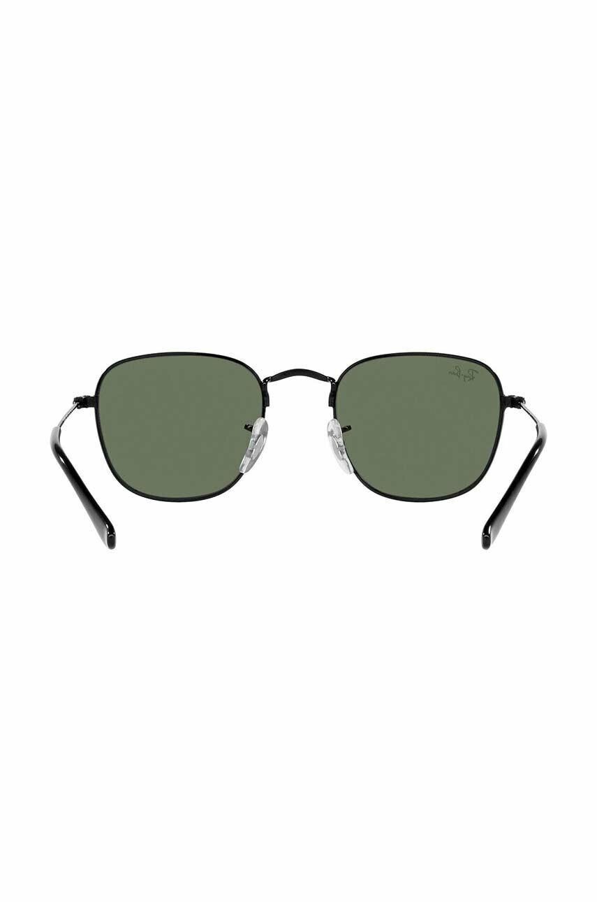 Ray-Ban Detské slnečné okuliare Frank Kids zelená farba 0RJ9557S - Pepit.sk