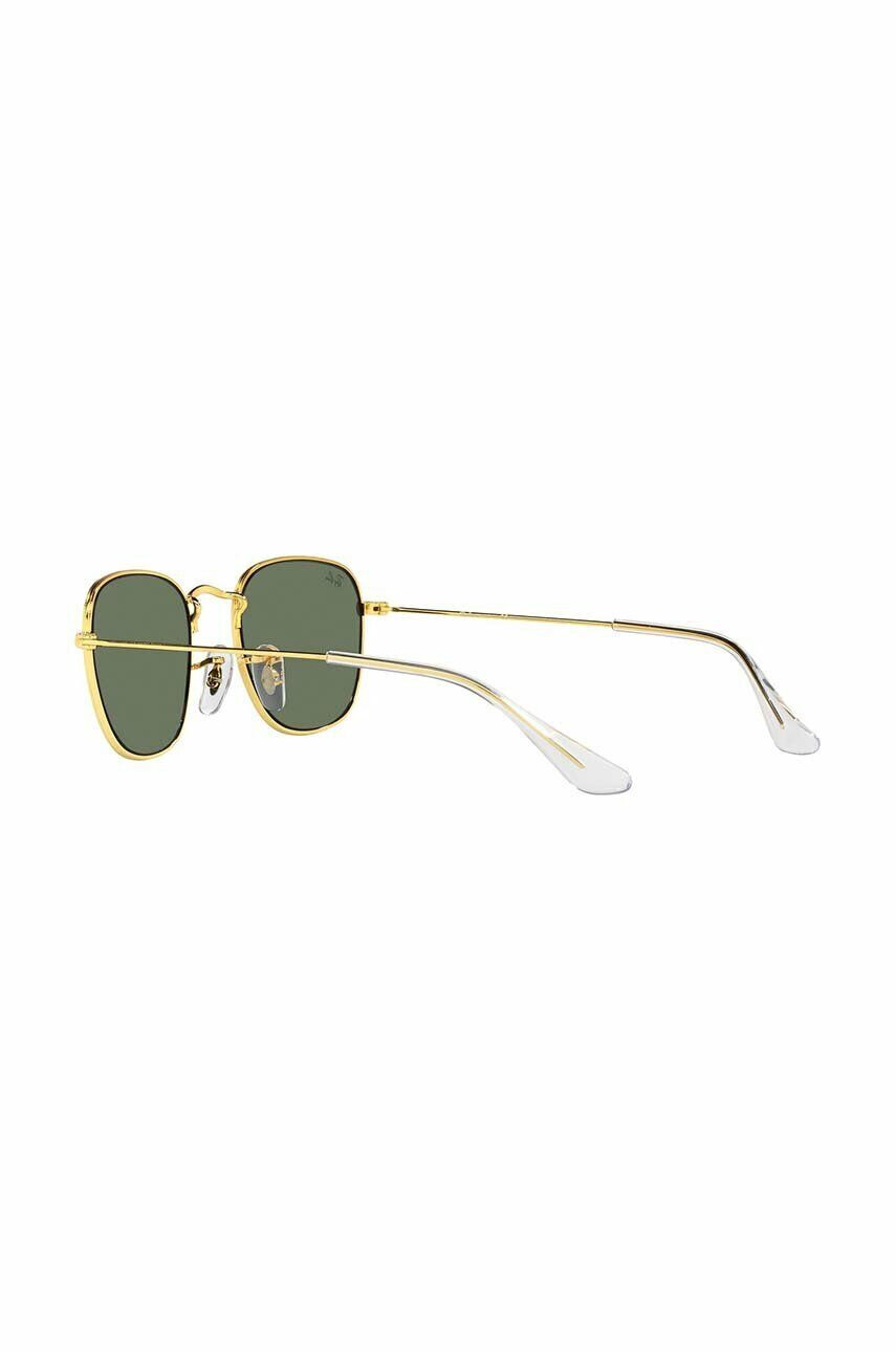 Ray-Ban Detské slnečné okuliare Frank Kids zelená farba 0RJ9557S - Pepit.sk