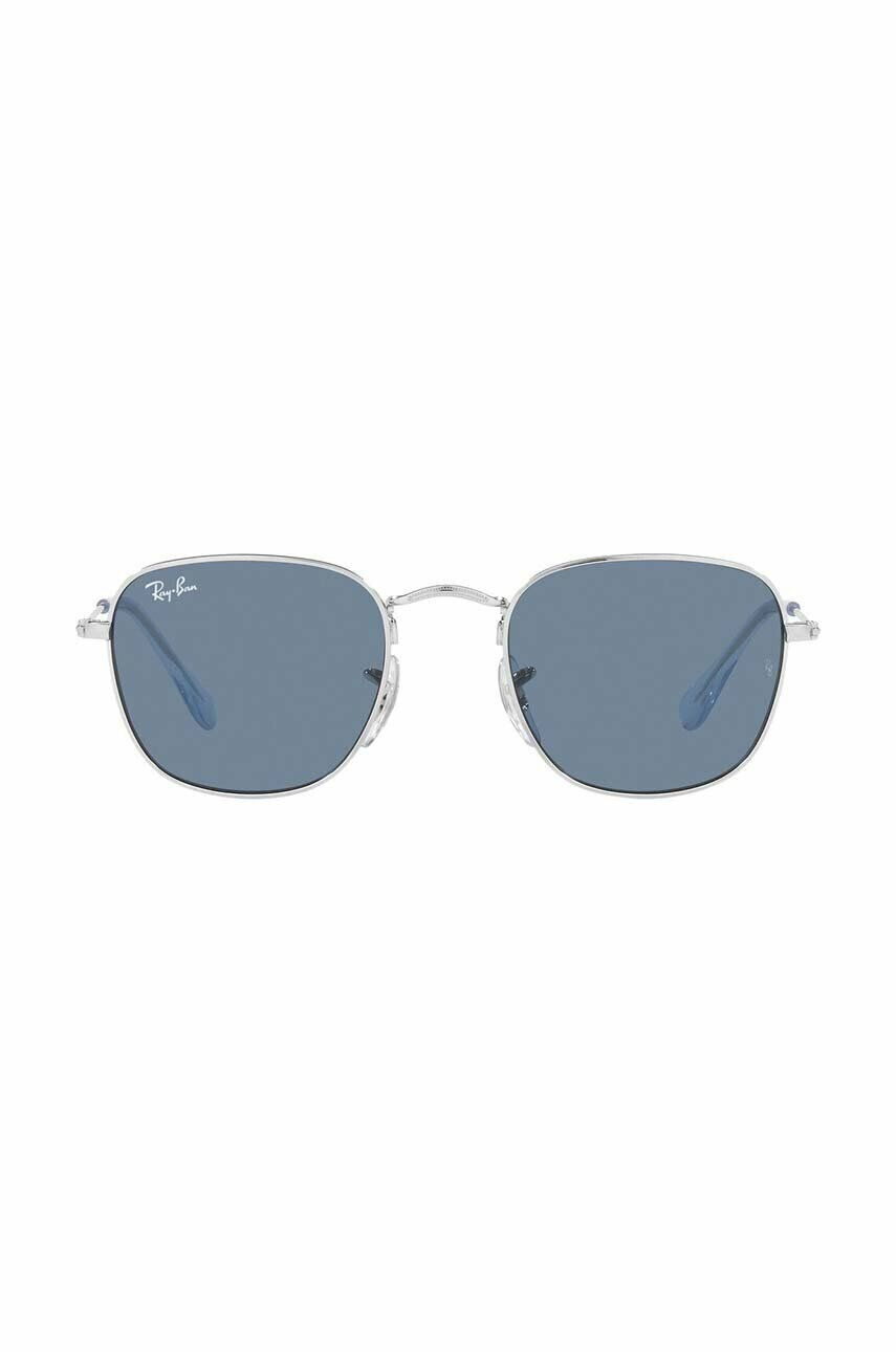 Ray-Ban Detské slnečné okuliare Frank Kids zelená farba 0RJ9557S-Polarized - Pepit.sk