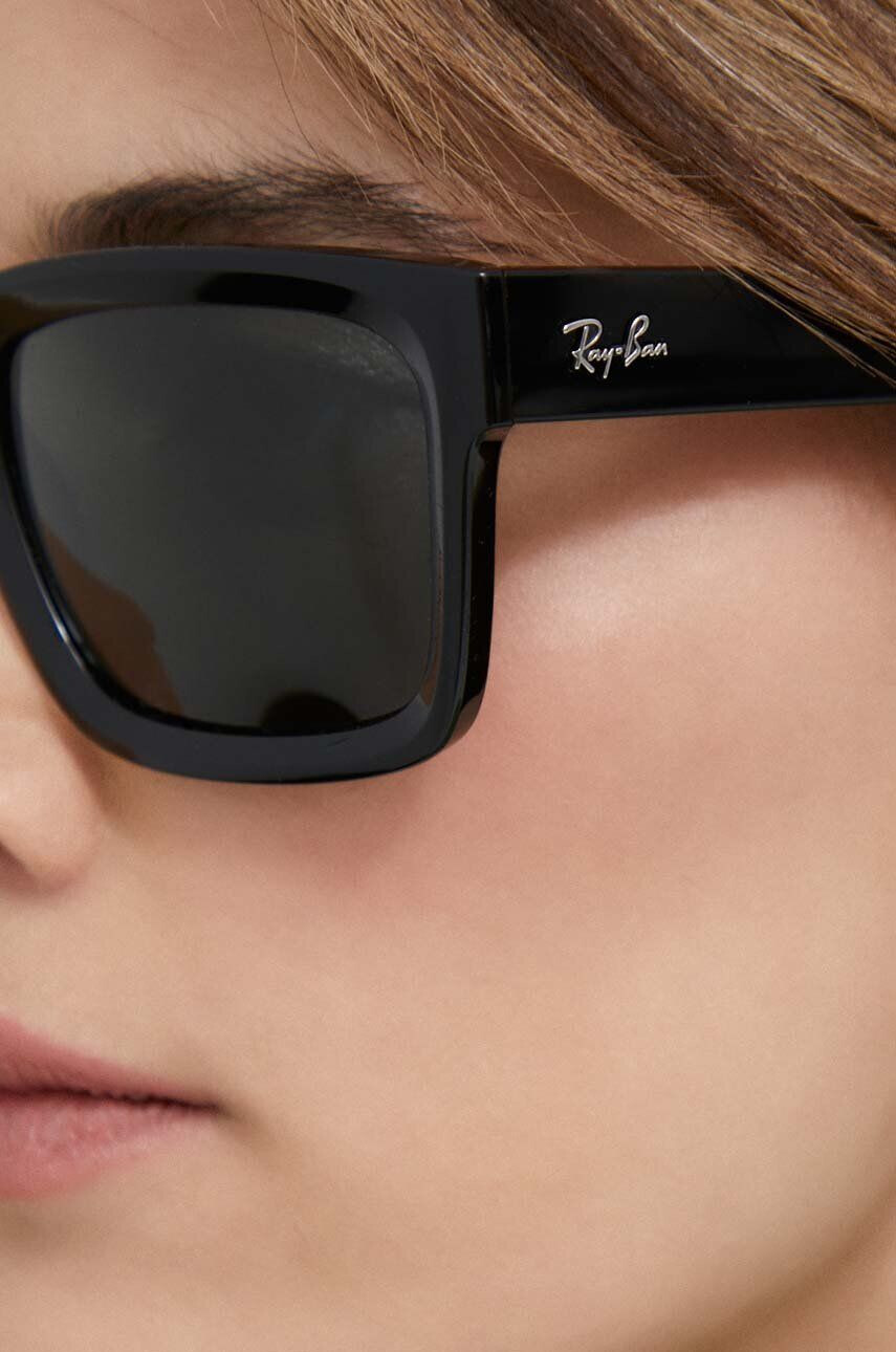 Ray-Ban Slnečné okuliare čierna farba - Pepit.sk