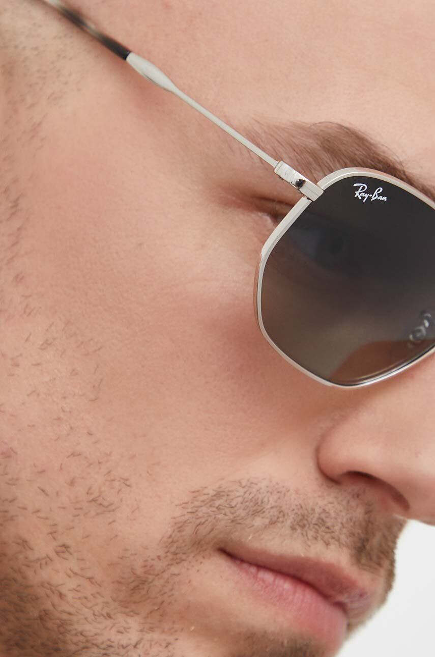 Ray-Ban Slnečné okuliare šedá farba - Pepit.sk