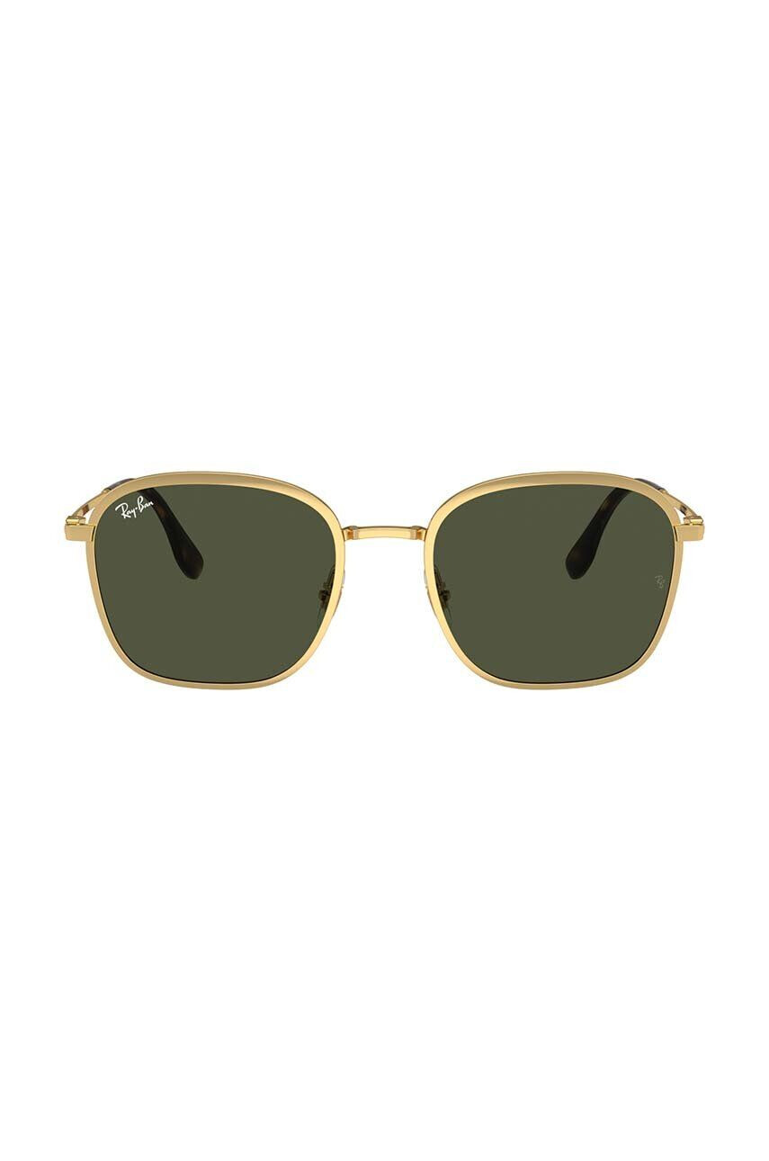 Ray-Ban Slnečné okuliare RB3720 zelená farba - Pepit.sk