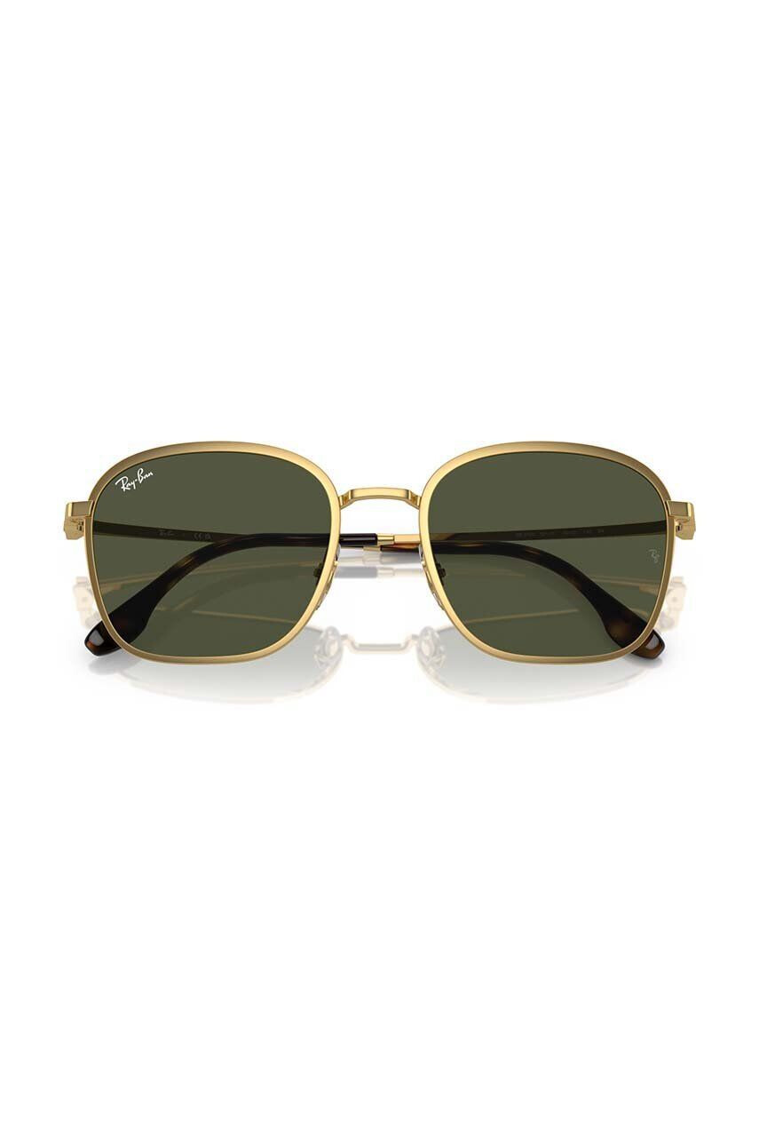 Ray-Ban Slnečné okuliare RB3720 zelená farba - Pepit.sk