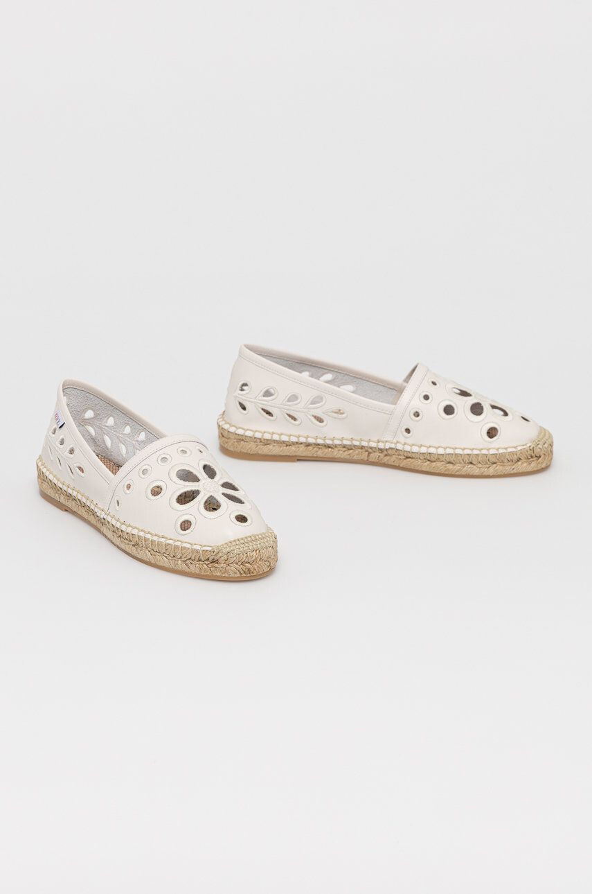 Red Valentino Kožené espadrilky - Pepit.sk