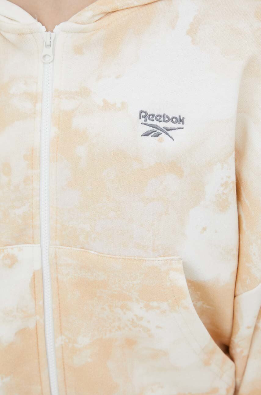 Reebok Classic Bavlnená mikina dámska ružová farba s nášivkou - Pepit.sk