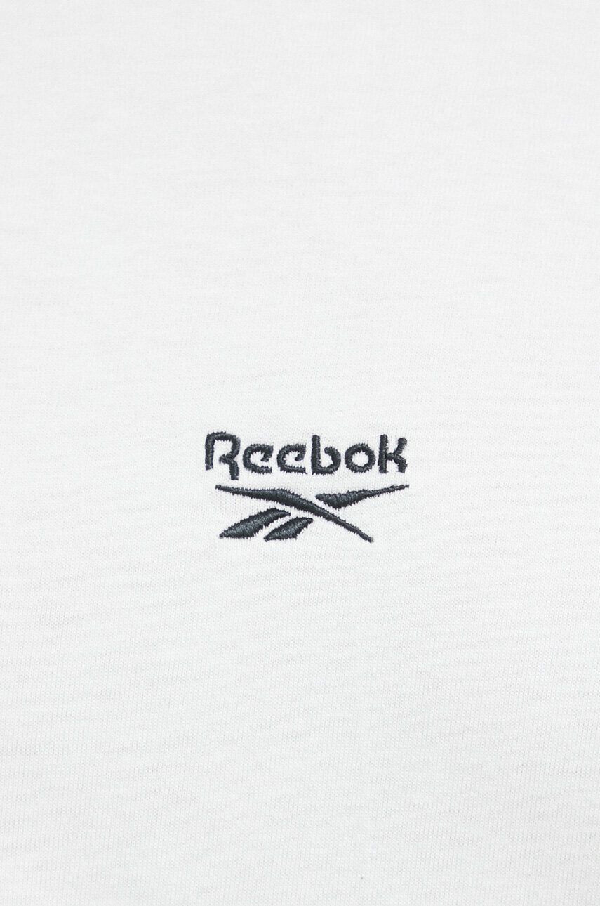 Reebok Classic Bavlnené tričko béžová farba jednofarebný - Pepit.sk