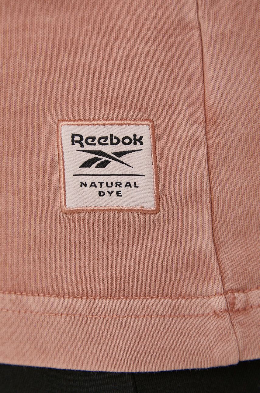 Reebok Classic Bavlnené tričko ružová farba - Pepit.sk