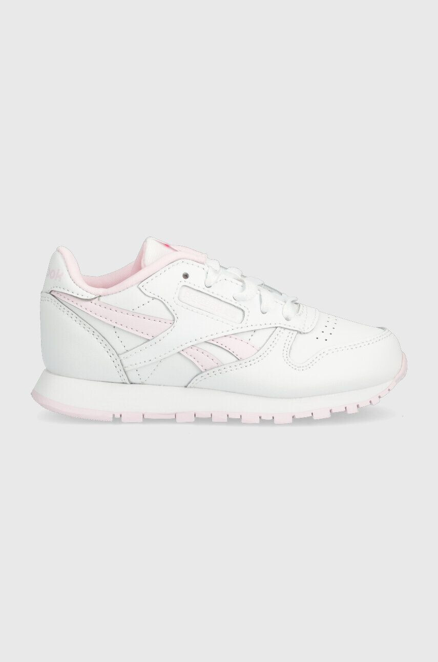 Reebok Classic Detské kožené tenisky CLASSIC LEATHER biela farba - Pepit.sk