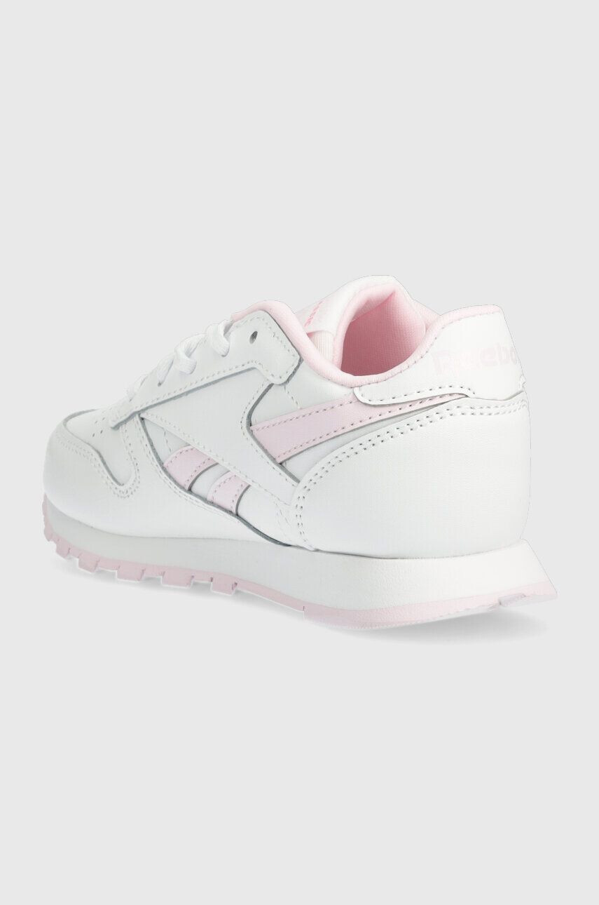 Reebok Classic Detské kožené tenisky CLASSIC LEATHER biela farba - Pepit.sk