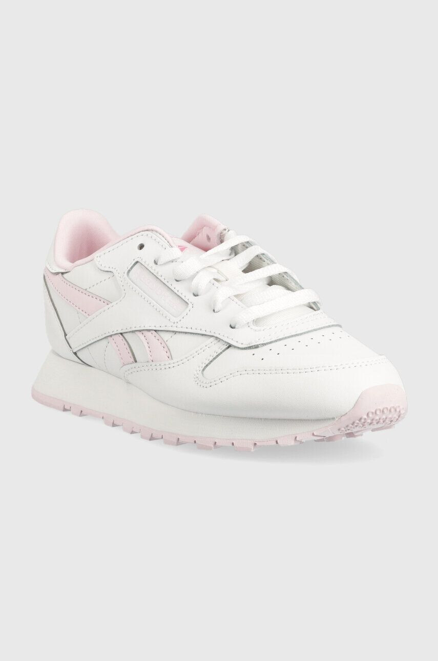 Reebok Classic Detské tenisky CLASSIC LEATHER biela farba - Pepit.sk