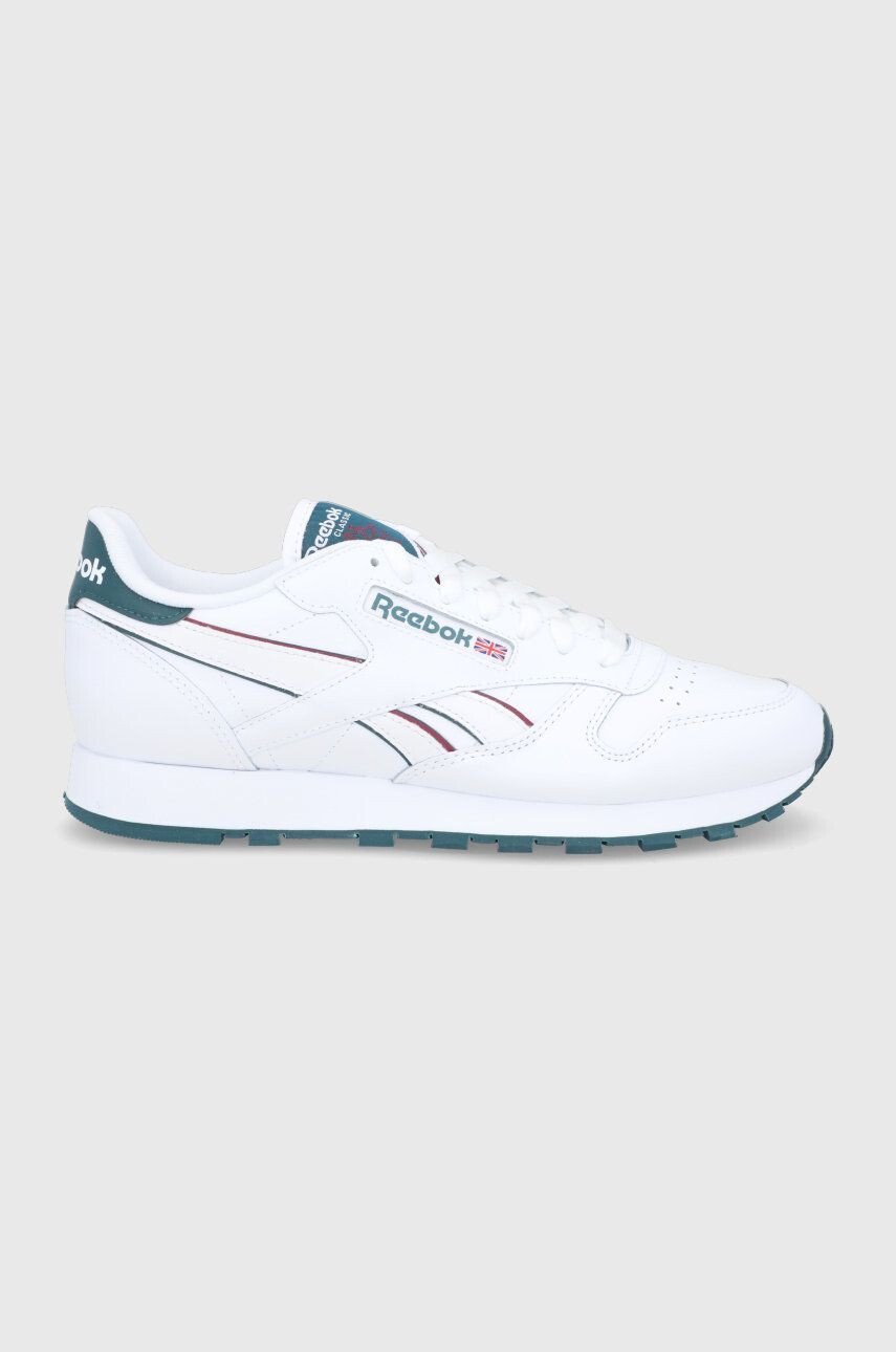 Reebok Classic Kožená obuv CL LTHR H69219 biela farba - Pepit.sk