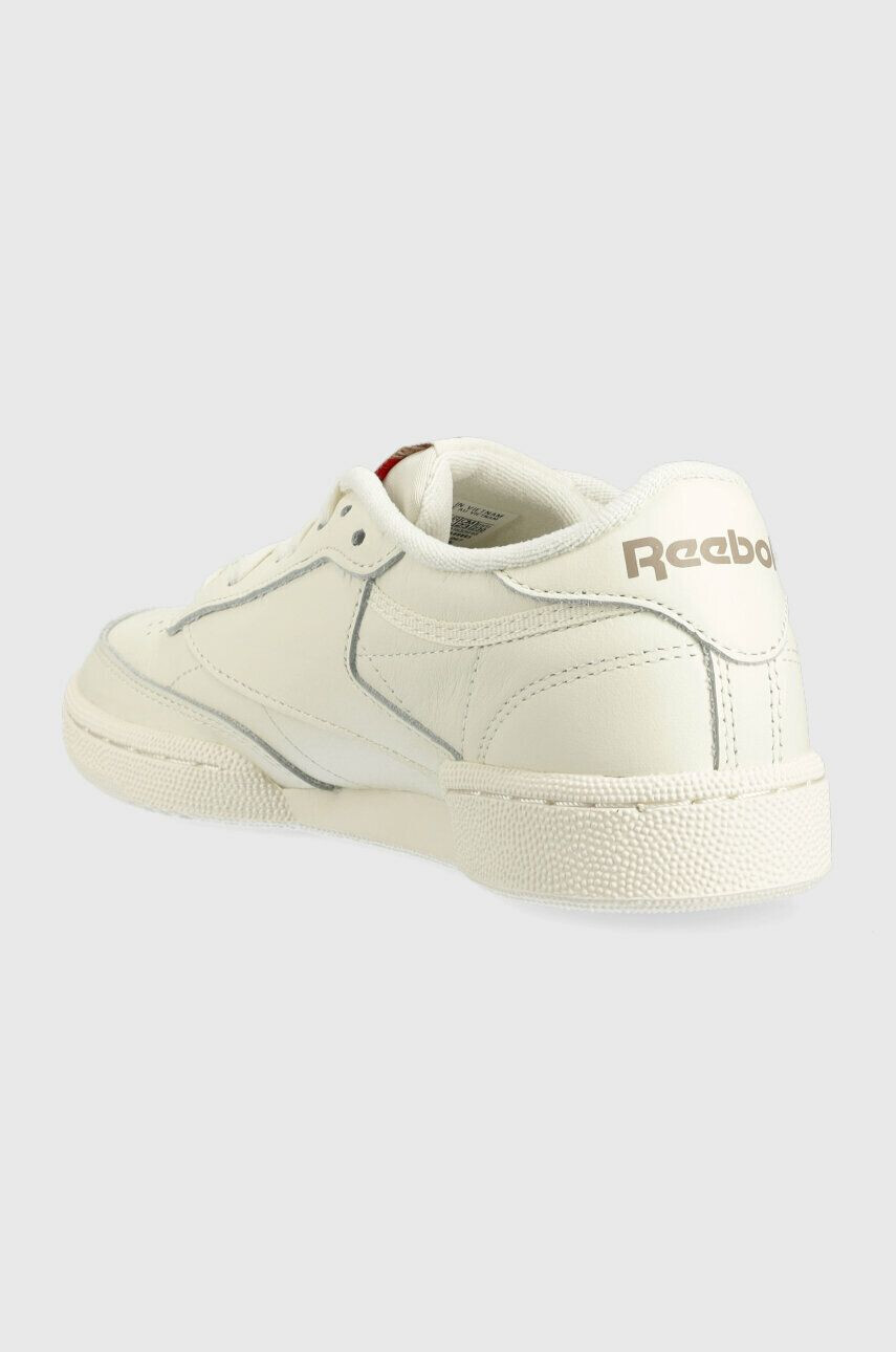 Reebok Classic Kožené tenisky CLUB C 85 FZ6014.100039280-white biela farba FZ6014 - Pepit.sk