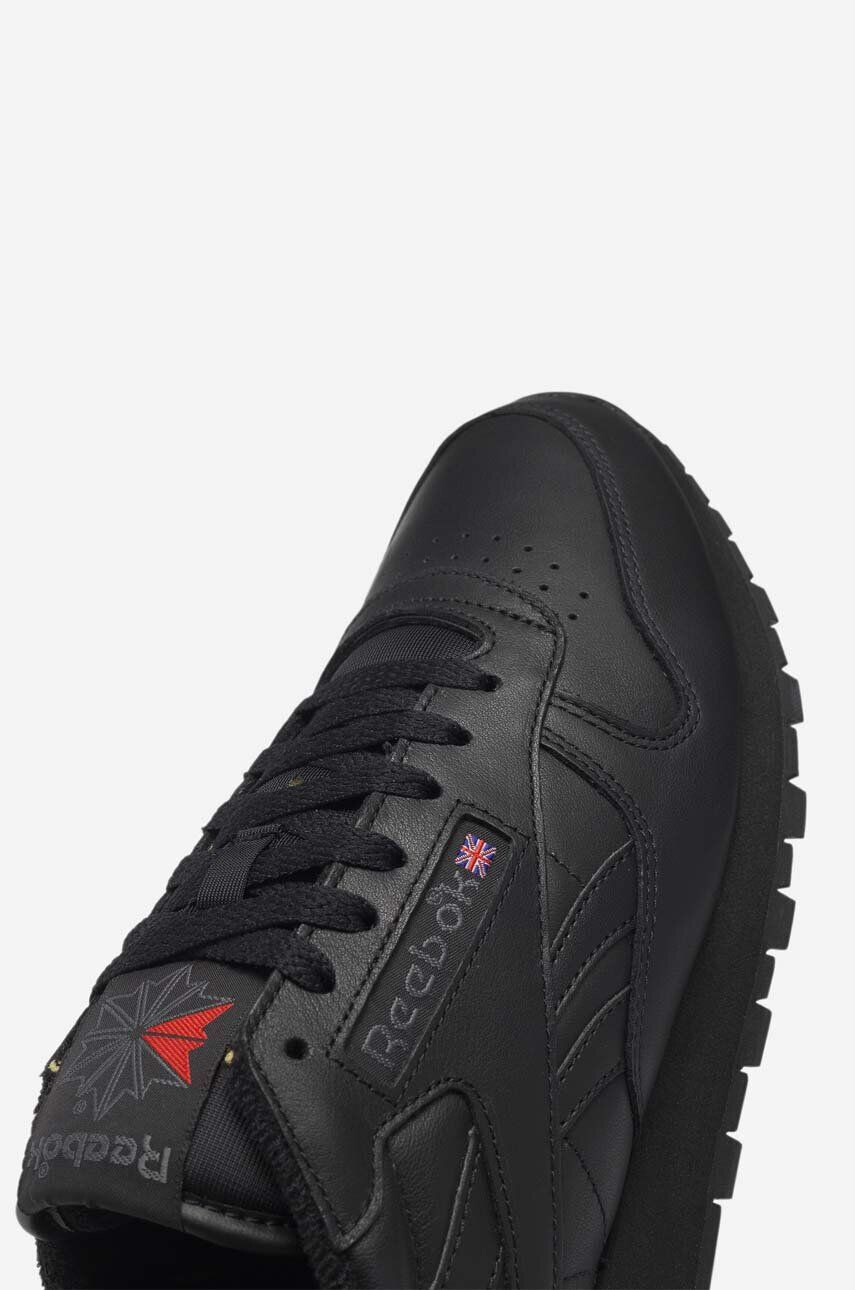 Reebok Classic Kožené tenisky Leather Vintage GY9878-black čierna farba - Pepit.sk