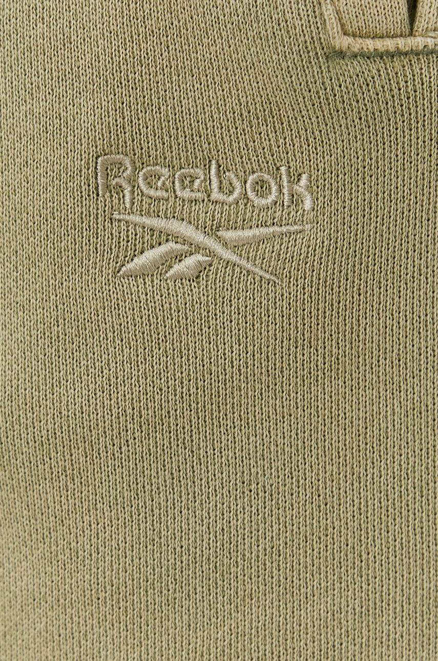 Reebok Classic Šortky dámske čierna farba jednofarebné vysoký pás - Pepit.sk