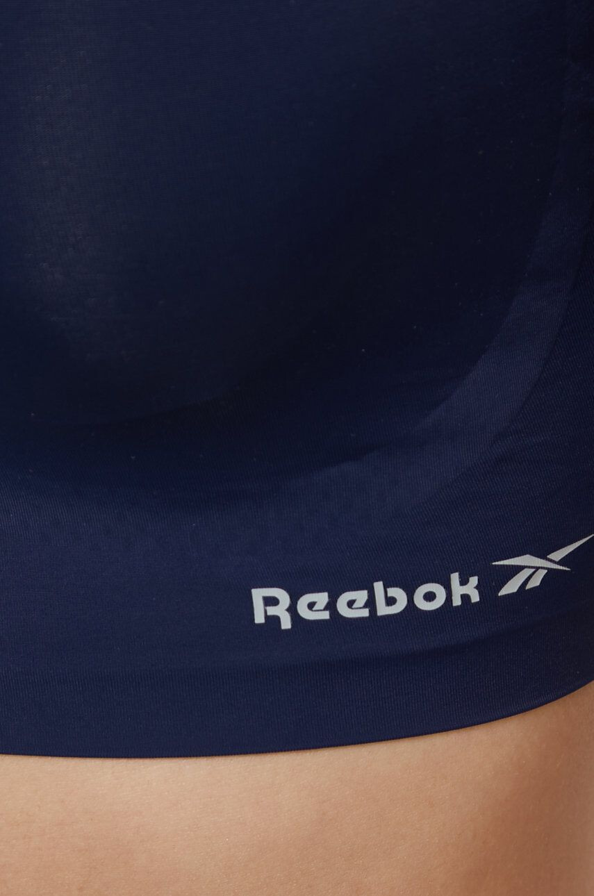 Reebok Športová podprsenka U4.F9640 tmavomodrá farba jednofarebná - Pepit.sk