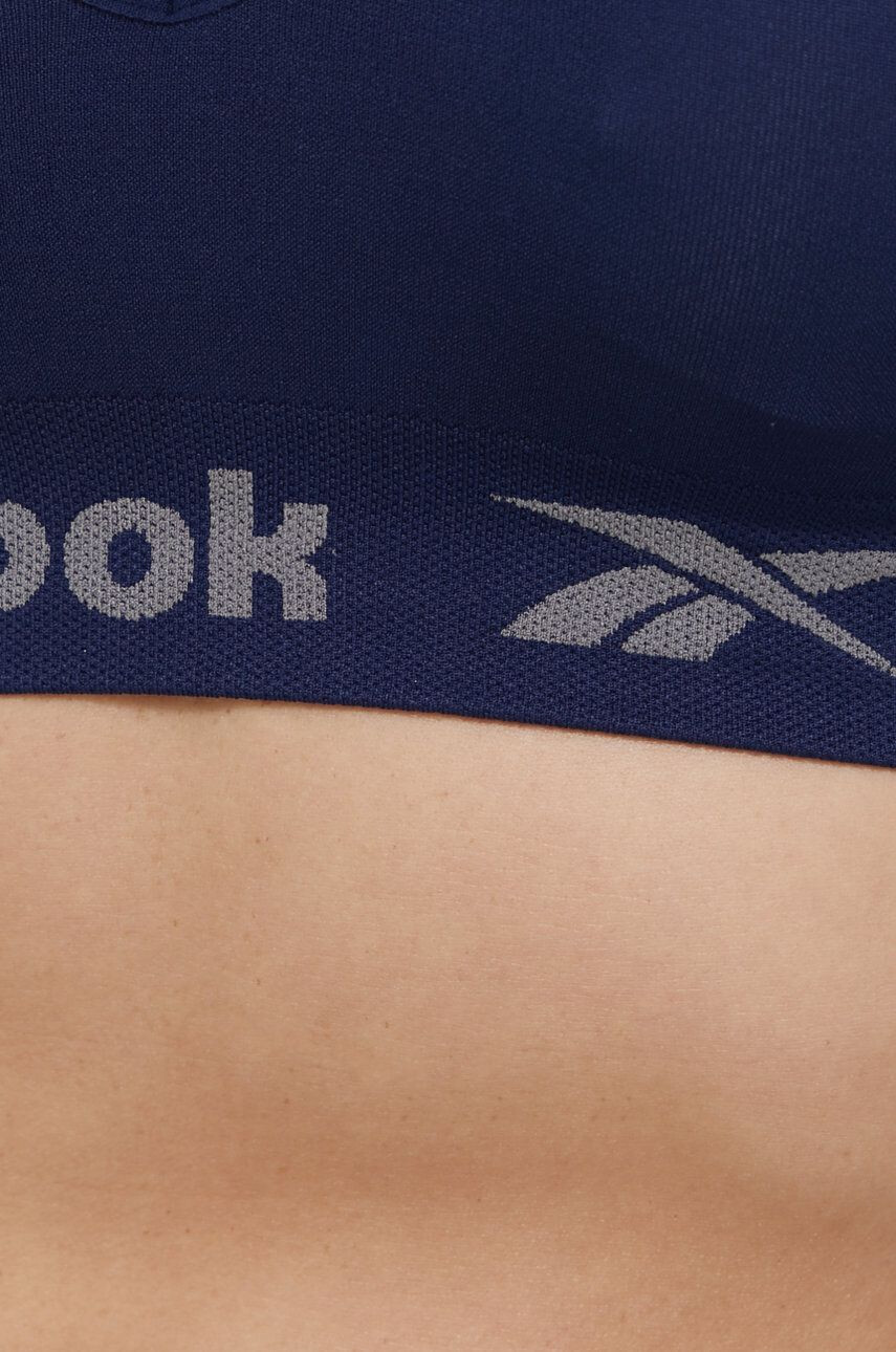 Reebok Športová podprsenka U4.F9651 tmavomodrá farba jednofarebná - Pepit.sk