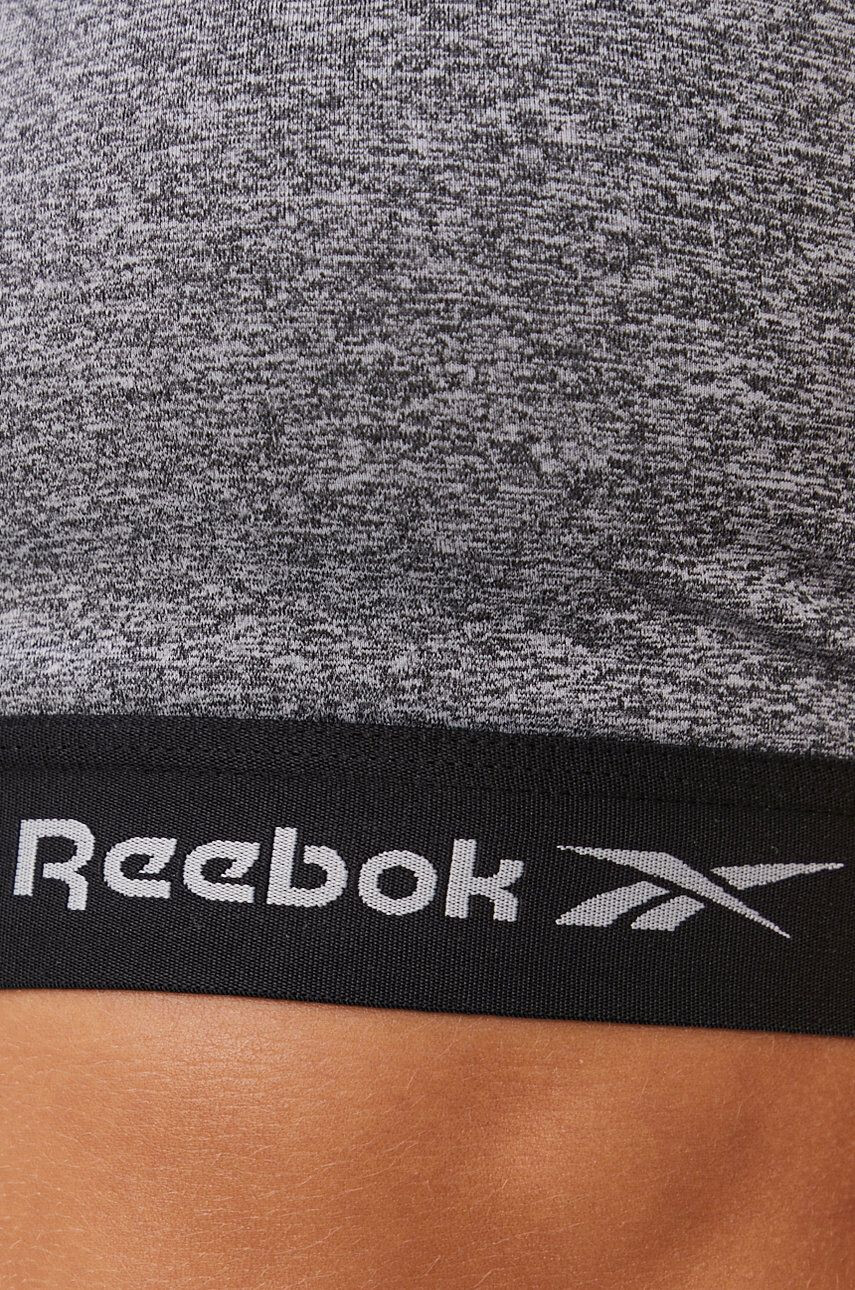 Reebok Športová podprsenka C9489 šedá farba - Pepit.sk