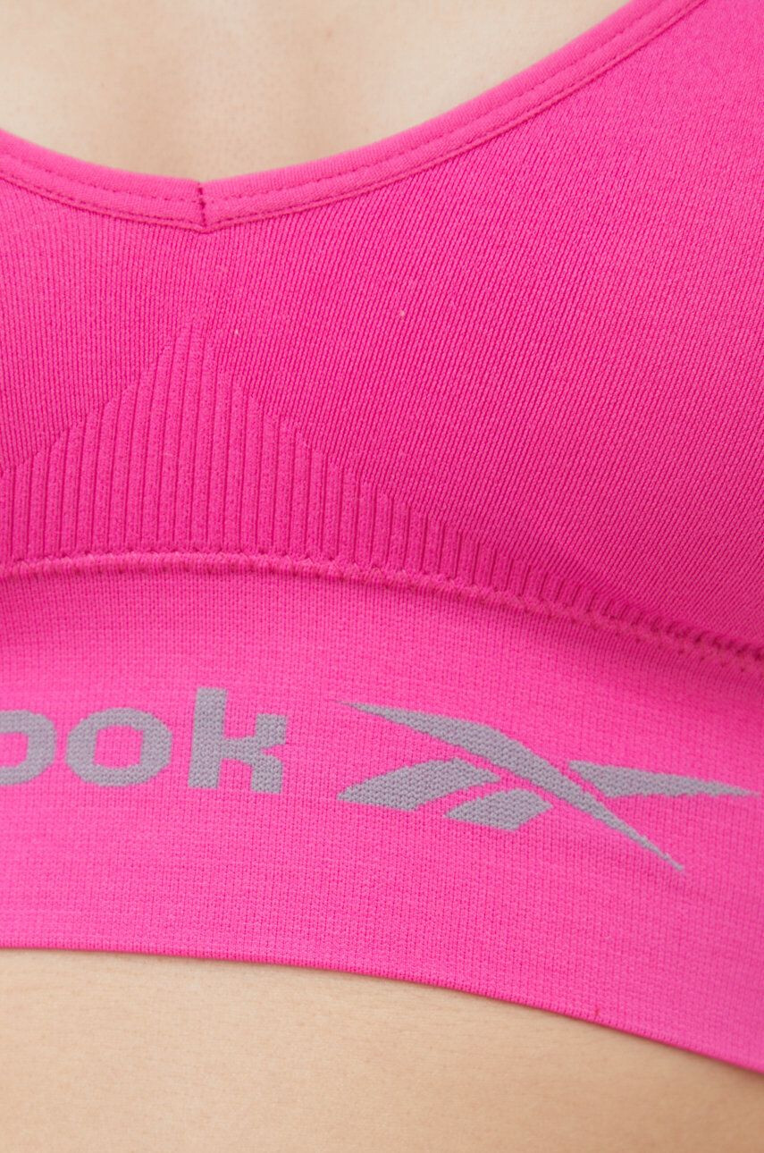 Reebok Športová podprsenka F9782 ružová farba jednofarebná - Pepit.sk