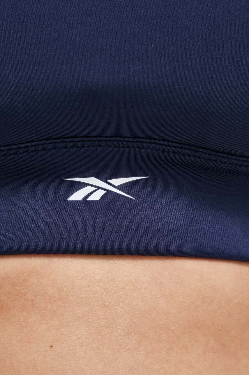 Reebok Športová podprsenka Identity Training tmavomodrá farba jednofarebná - Pepit.sk