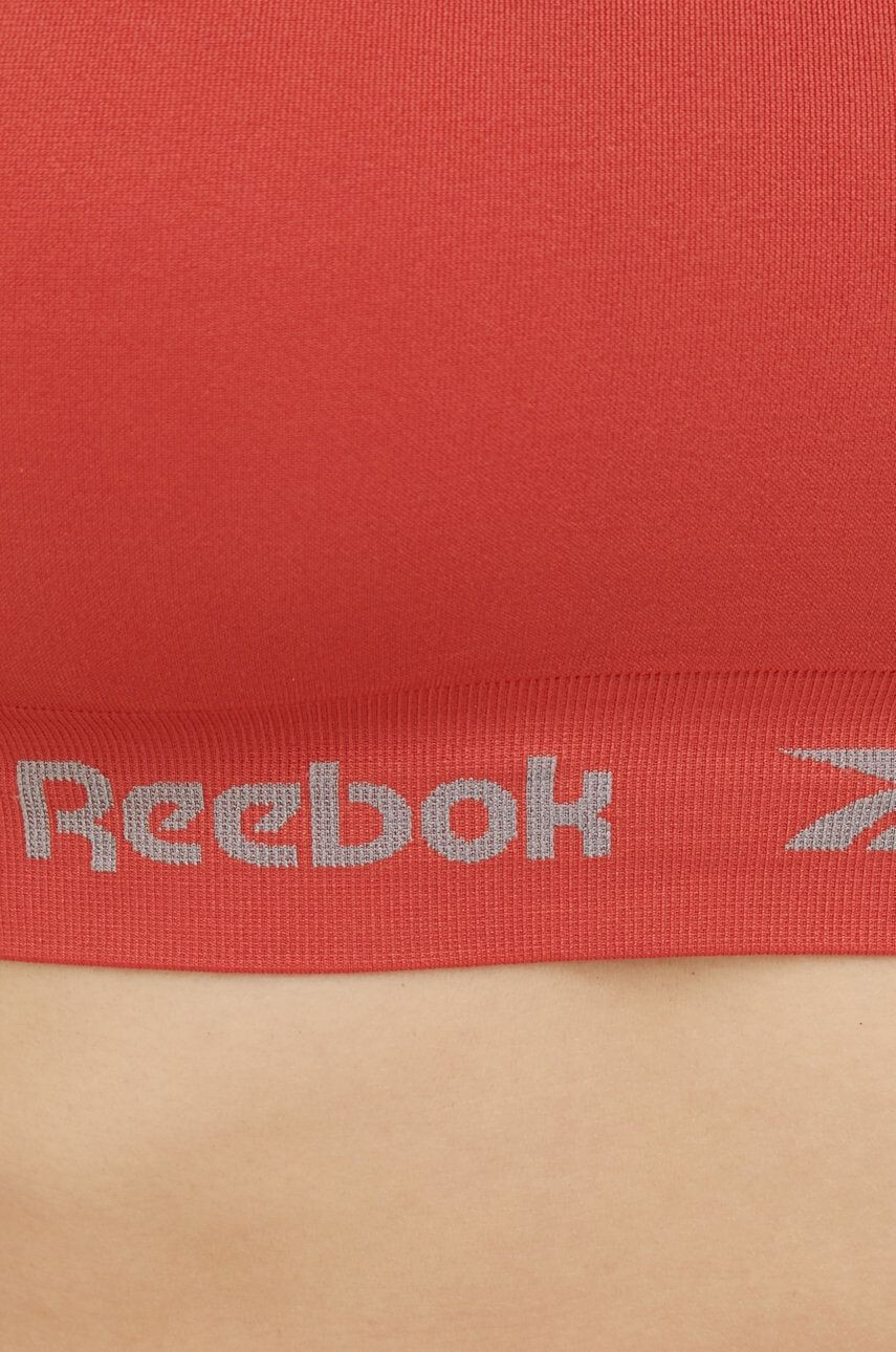 Reebok Športová podprsenka Jenna oranžová farba - Pepit.sk