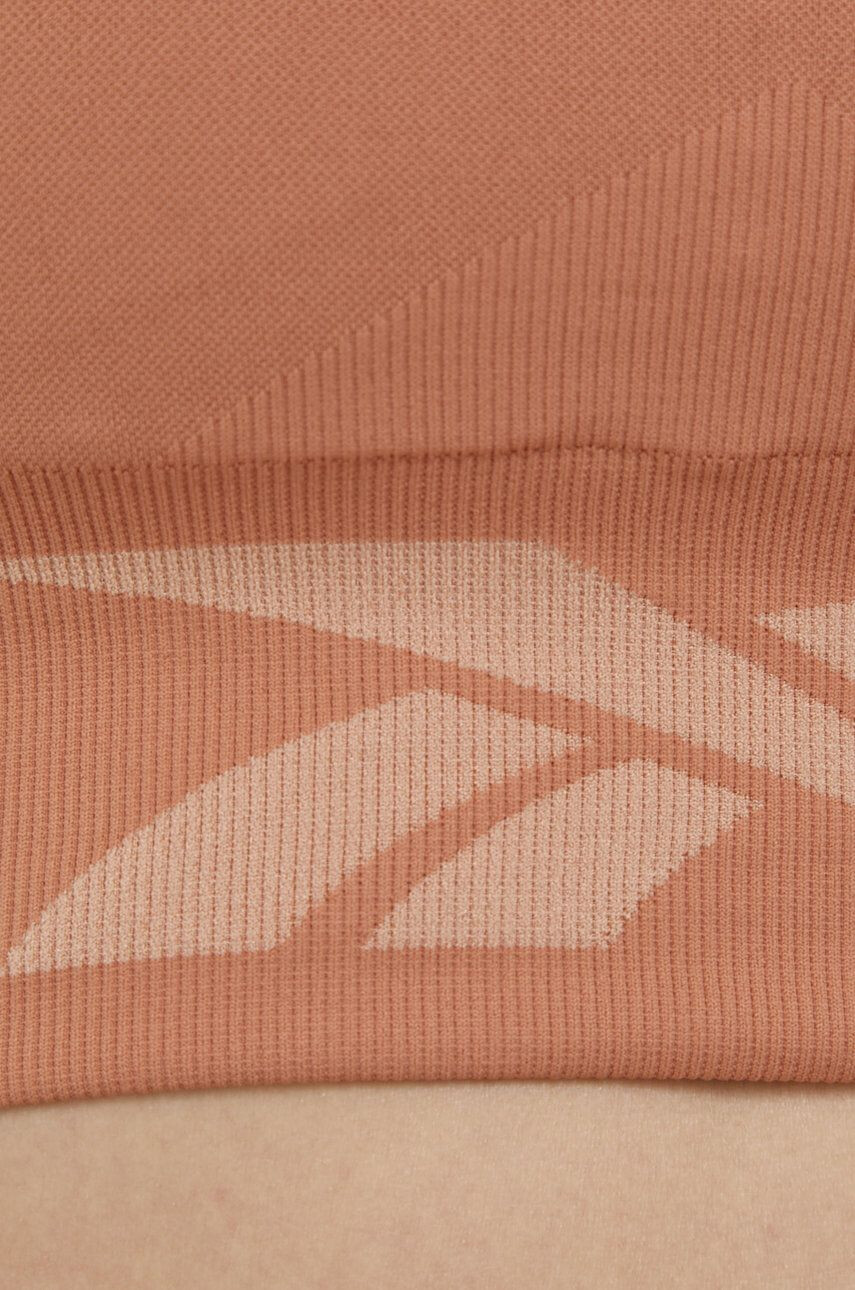 Reebok Športová podprsenka Workout Ready H65611 oranžová farba - Pepit.sk