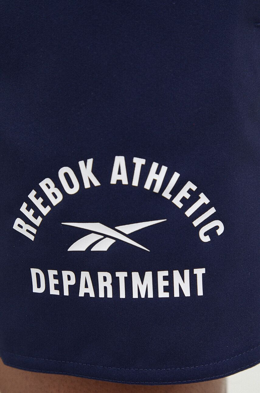 Reebok Tréningové šortky tmavomodrá farba - Pepit.sk