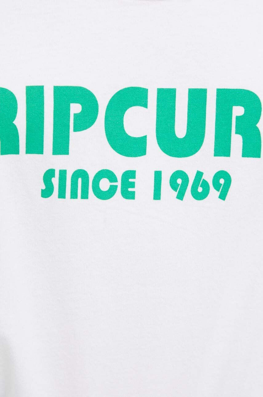 Rip Curl Bavlnený top biela farba - Pepit.sk