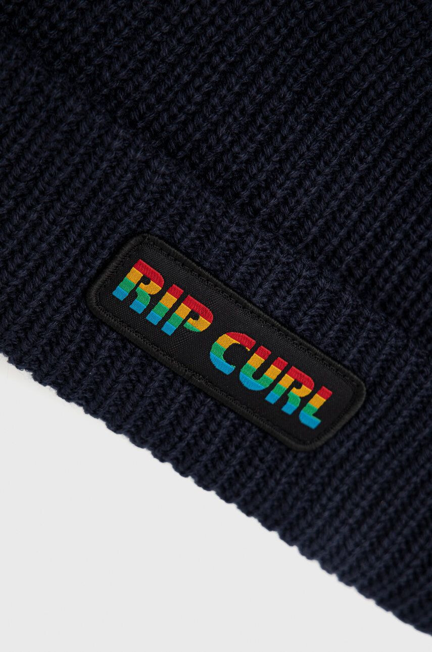 Rip Curl Čiapka tmavomodrá farba z tenkej pleteniny - Pepit.sk