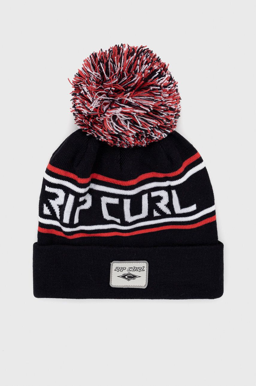 Rip Curl Čiapka tmavomodrá farba z hrubej pleteniny - Pepit.sk