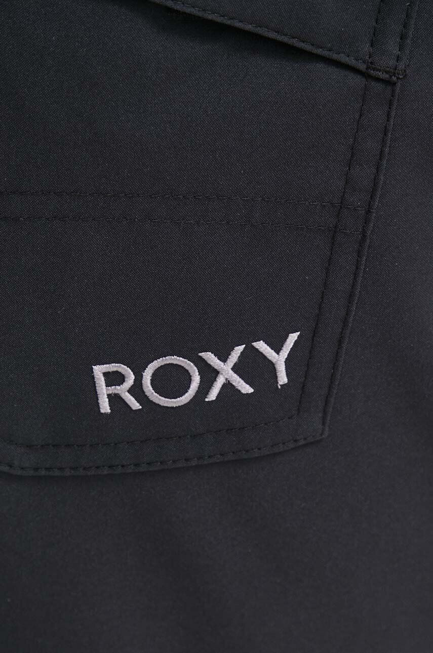 Roxy Nohavice Backyard čierna farba - Pepit.sk