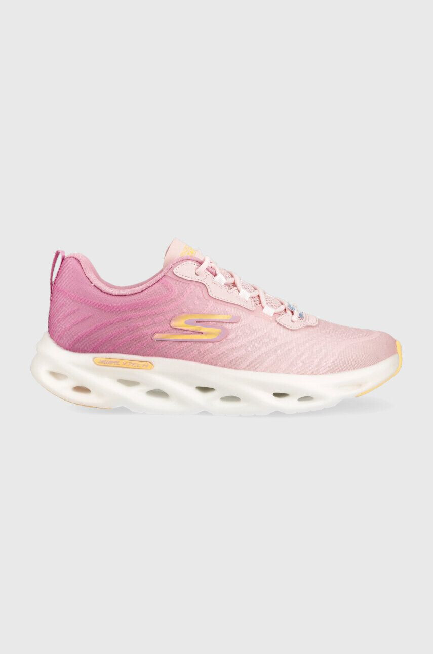 Skechers Bežecké topánky 129497 GO RUN SWIRL TECH SPEED HEADWAY ružová farba - Pepit.sk