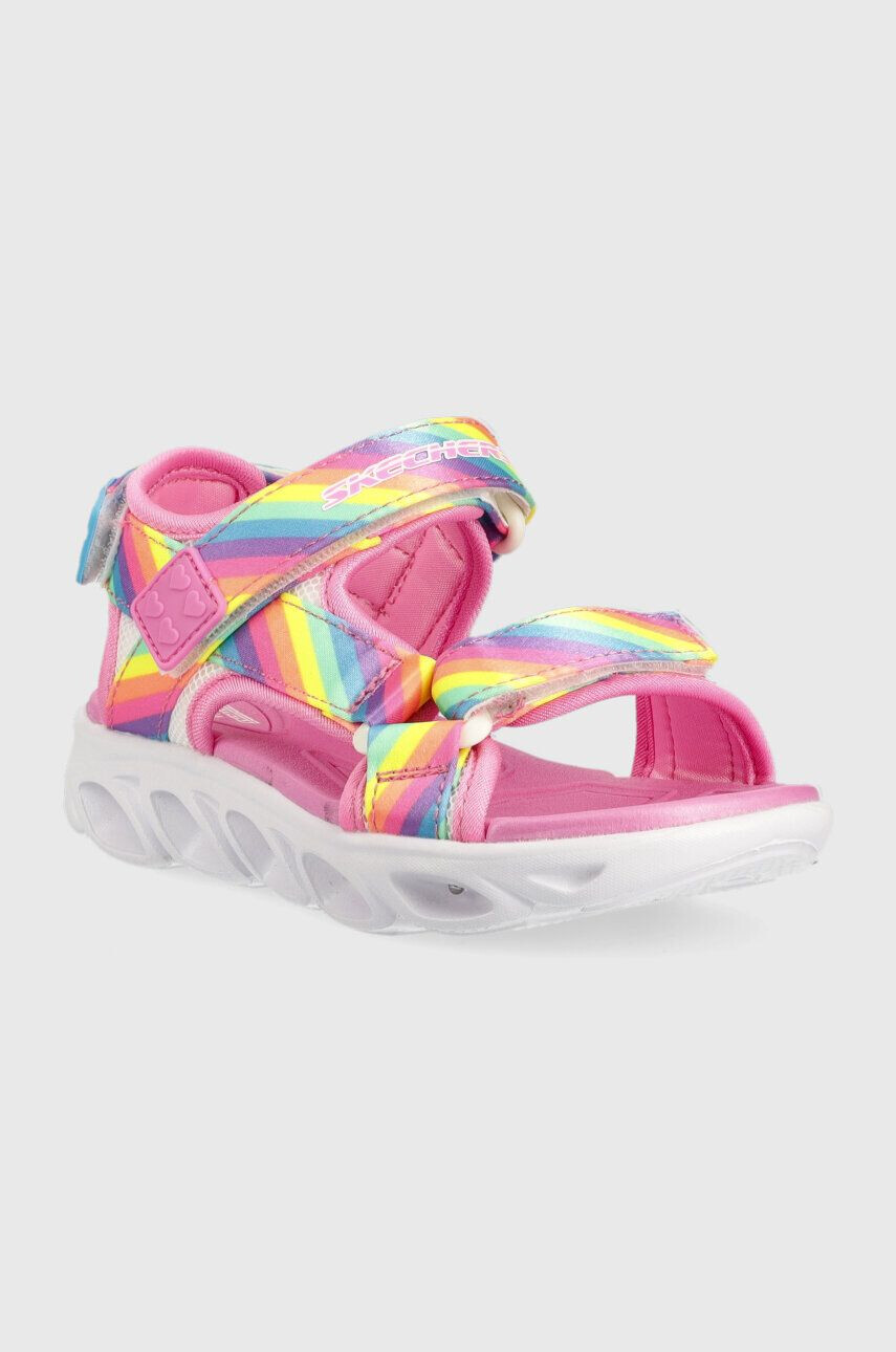 Skechers Detské sandále Hypno-Splash Rainbow Lights - Pepit.sk