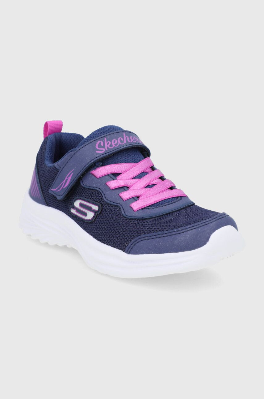 Skechers Detské topánky tmavomodrá farba - Pepit.sk