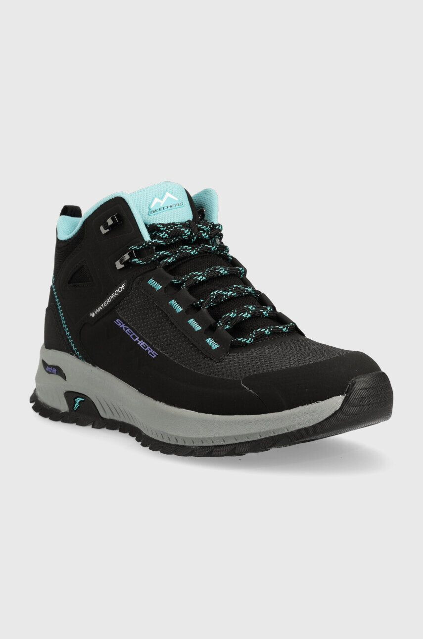 Skechers Topánky Arch Fit Discover Elevation Gain dámske čierna farba - Pepit.sk