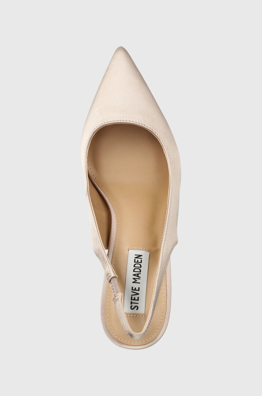 Steve Madden Lodičky Lustrous béžová farba s otvorenou pätou SM11002088 - Pepit.sk