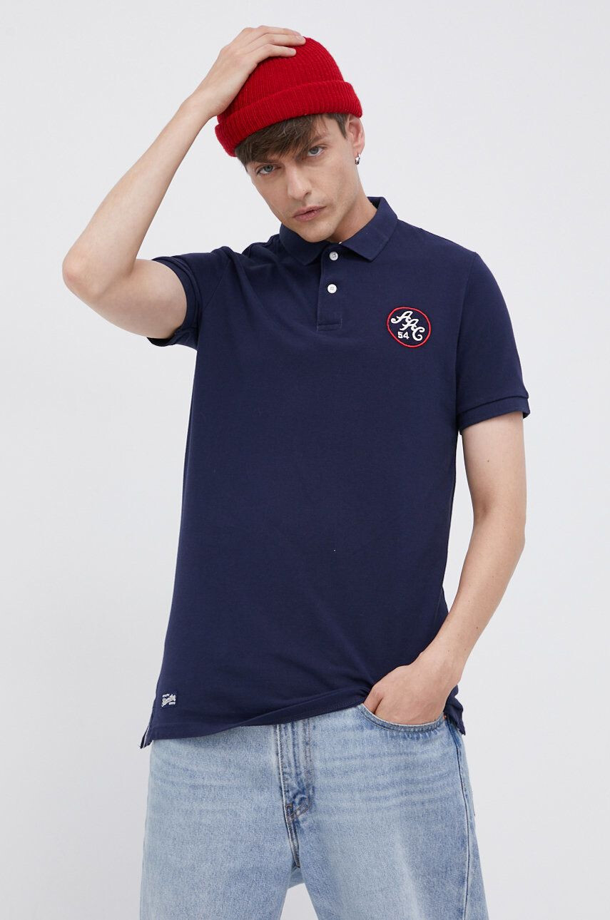 Superdry Bavlnené polo tričko - Pepit.sk