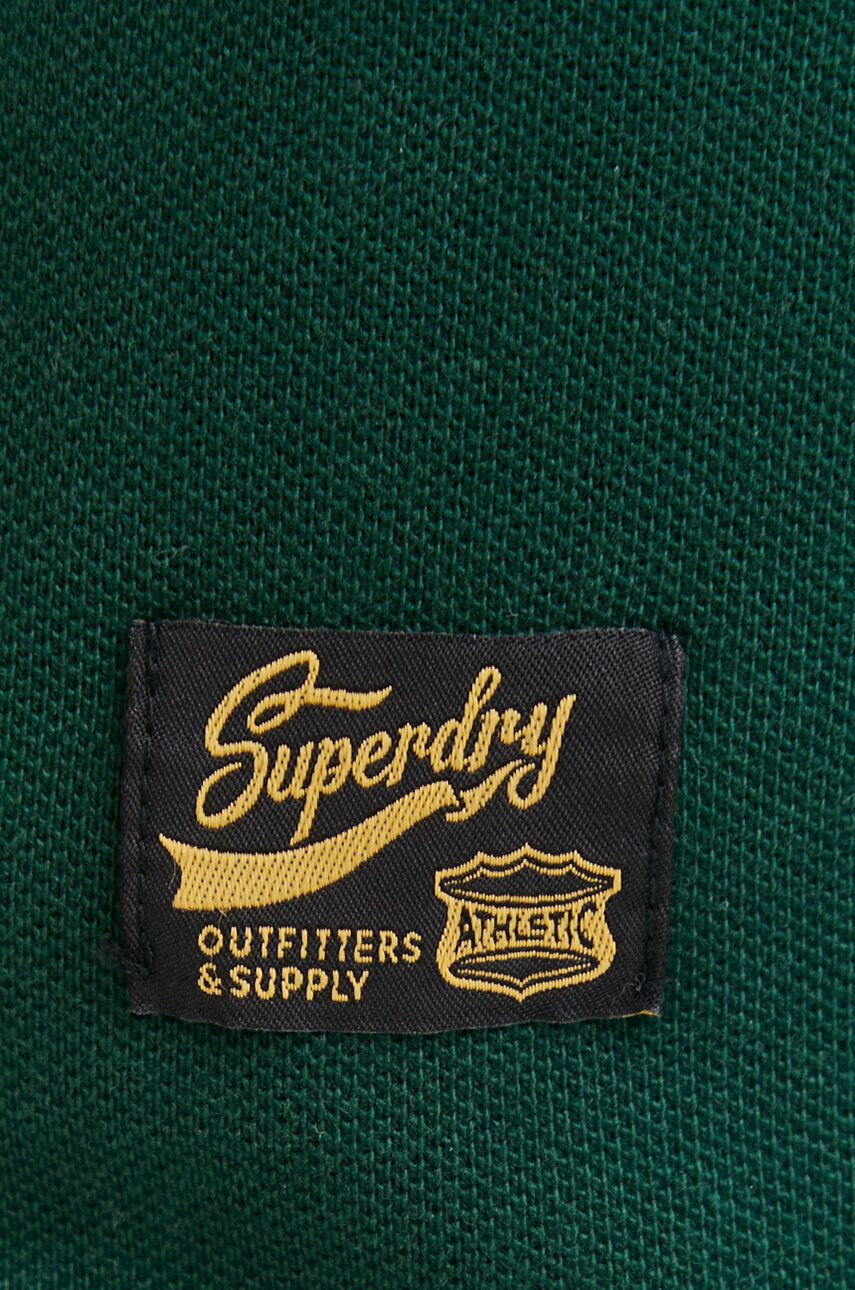 Superdry Bavlnené polo tričko zelená farba s nášivkou - Pepit.sk