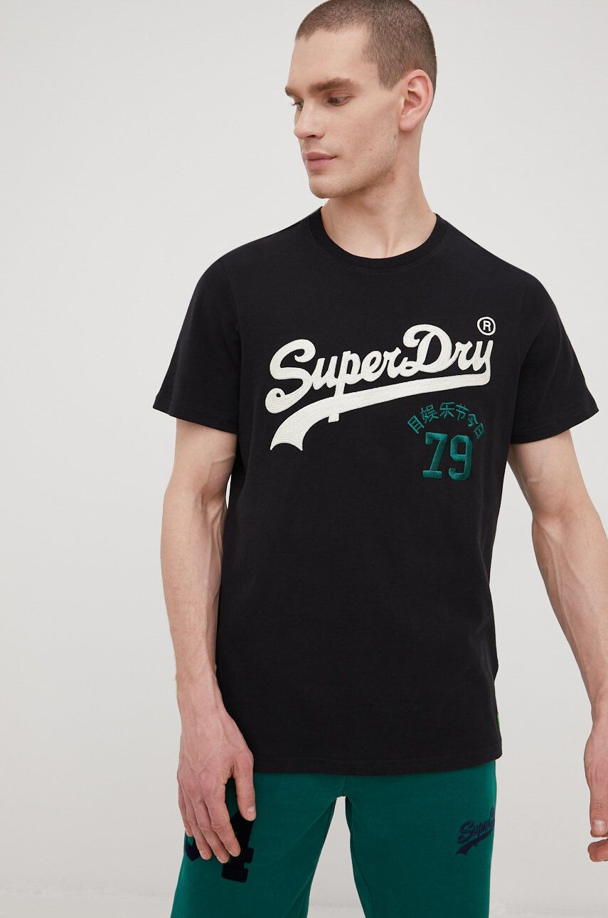 Superdry Bavlnené tričko - Pepit.sk